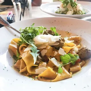 Saffron Pappardelle
