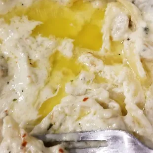 My pasta tonight was very greasy. It's usually better.