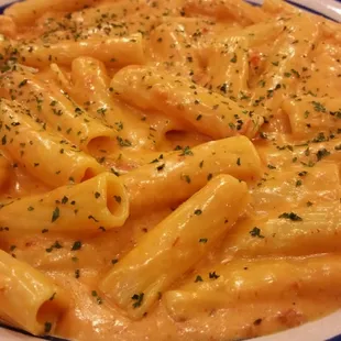 Penne in Vodka is fantastic!