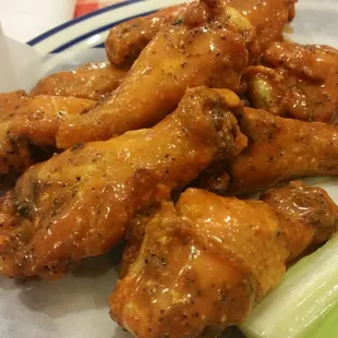 Mild buffalo wings, some of the best in Indian Trail!