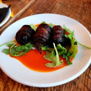 Bacon Wrapped Dates