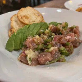 Tuna Tartare Crudo