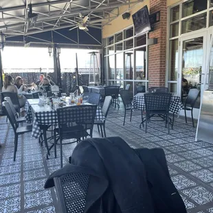 Outdoor seating area