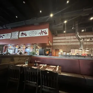 the interior of a restaurant