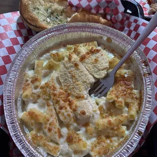 Chicken Alfredo Ziti