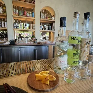 A wonderful curated tasting! Mal Bien was amazing!