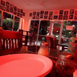 Seating space in and out