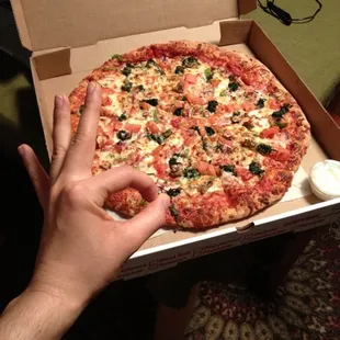 Medium Vegetarian pizza