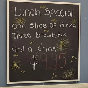 lunch special