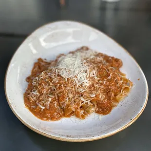 Fettuccine Fettucine Bolognese