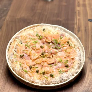 Smoked Salmon Pizza