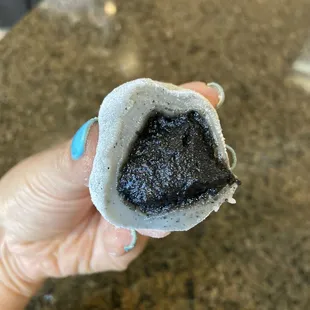 Black Sesame mochi