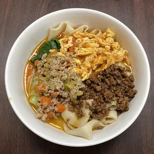 Three Items Combination Noodles, $10.99 before tax