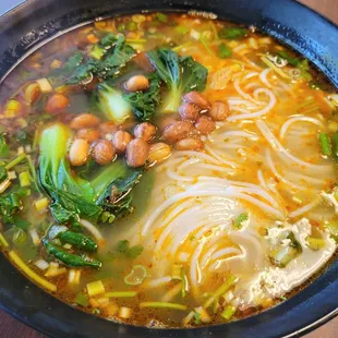 Spicy and Pungent Rice Noodle Clay Pot, $8.99 - 3.5 Stars