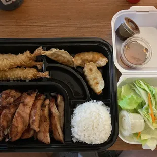 Chicken bento box