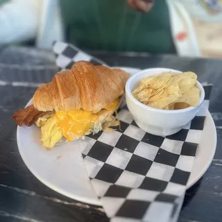 Bacon Egg and Cheese Croissant
