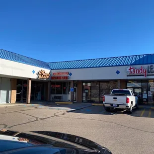 Front of bakery