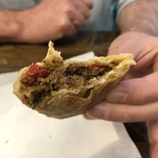 Really good beef empanada!
