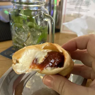 Guava &amp; cheese empanada