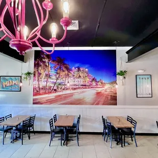 Dining Area, Restaurant Interior and Exterior