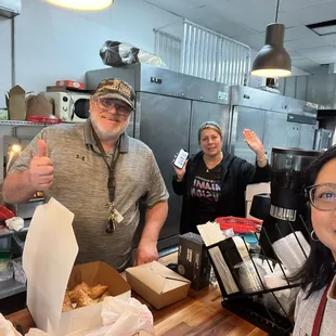 The big wigs that makes things happen.