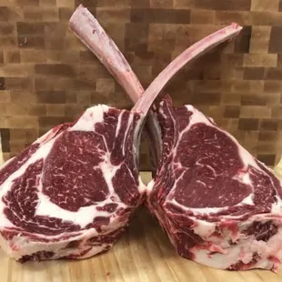 We have Black Angus Tomahawk Steaks in stock!! Call for pricing 305-278-8333