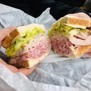 Ham and turkey goodness !