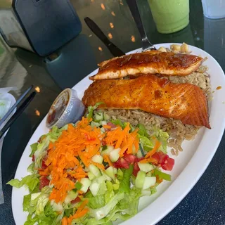 Salmon or Snapper Pita