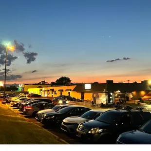 Plenty of free parking