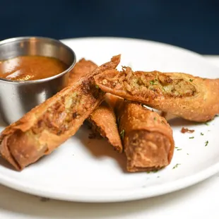 creole boudin eggrolls
