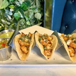 shrimp tacos