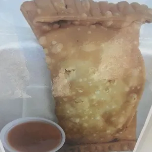 The empanadas soo good , the Cuban Sandwich are amazing Huge and lots of flavor , The rice Carne Frita and Plantains !! Yum!