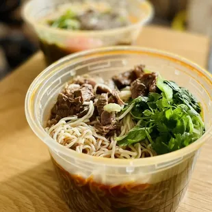 Beef noodle soup