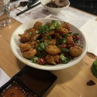 Sichuan Popcorn Shrimp (New)