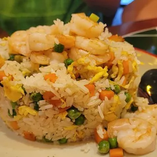 Shrimp fried rice