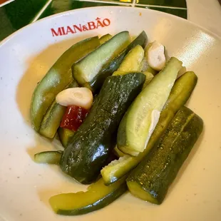 Marinated Cucumbers