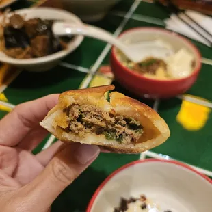 Pan Fried Beef Buns