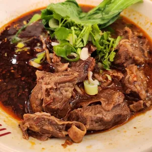 Extra Spicy Beef Noodle Soup