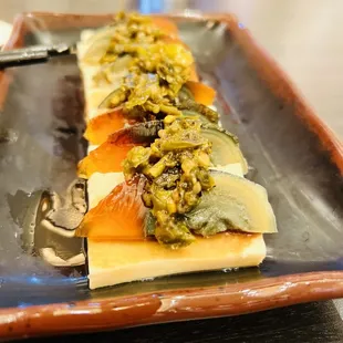 Tofu with thousand year egg
