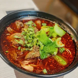 house beef noodle. beef is super tender and soup is delicious