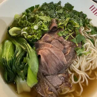 Clear Broth Beef Noodle