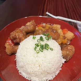 Sweet and Sour Chicken
