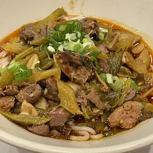 Gizzard Noodles