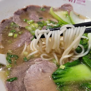 Clear Broth Noodle Soup