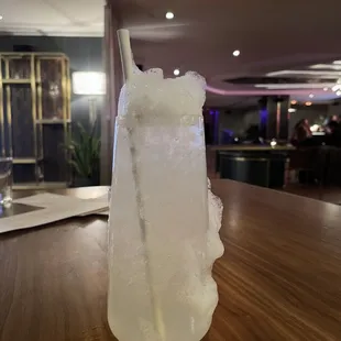 "In the clouds" cocktail
