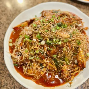 Braised crab