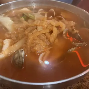 Clam Noodle Soup
