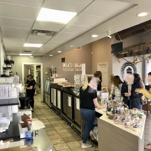 Bakery and ordering side