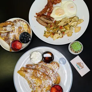 Mia&apos;s platter &amp;  French toast