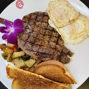 steak, food